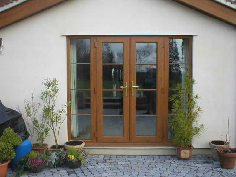 French doors and windows